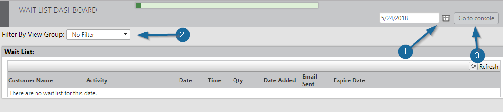 Outbound/Ascent: How to Use the Wait List Dashboard