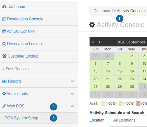 Ascent: How to Access Admin POS Setup Components