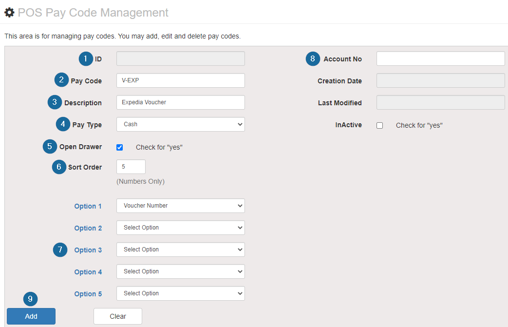 Ascent: How to Add Point of Sale Pay Codes