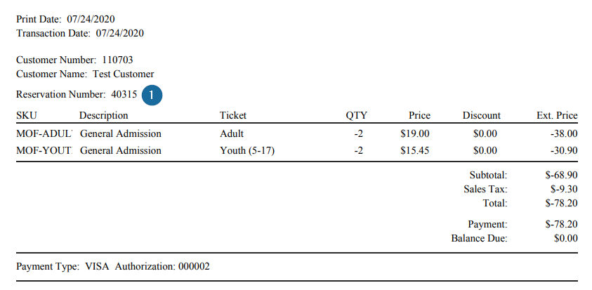 Outbound/Ascent: How to Run Reservation Receipts Reports