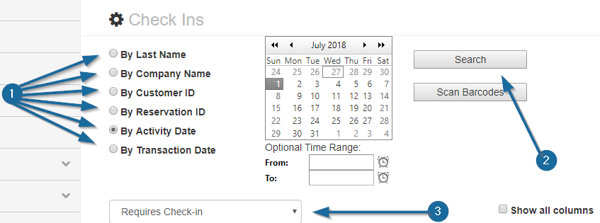 Outbound/Ascent: How to Check In Customers in Outbound or Ascent