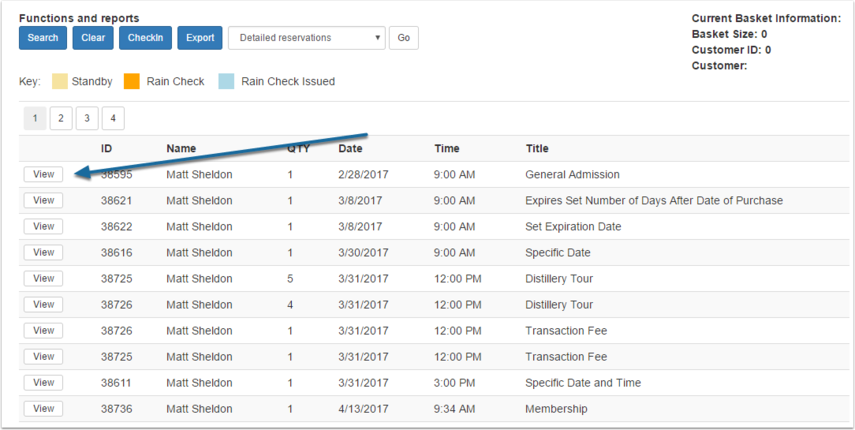 Outbound/Ascent: How to Access a Reservation to Edit from the Activity ...