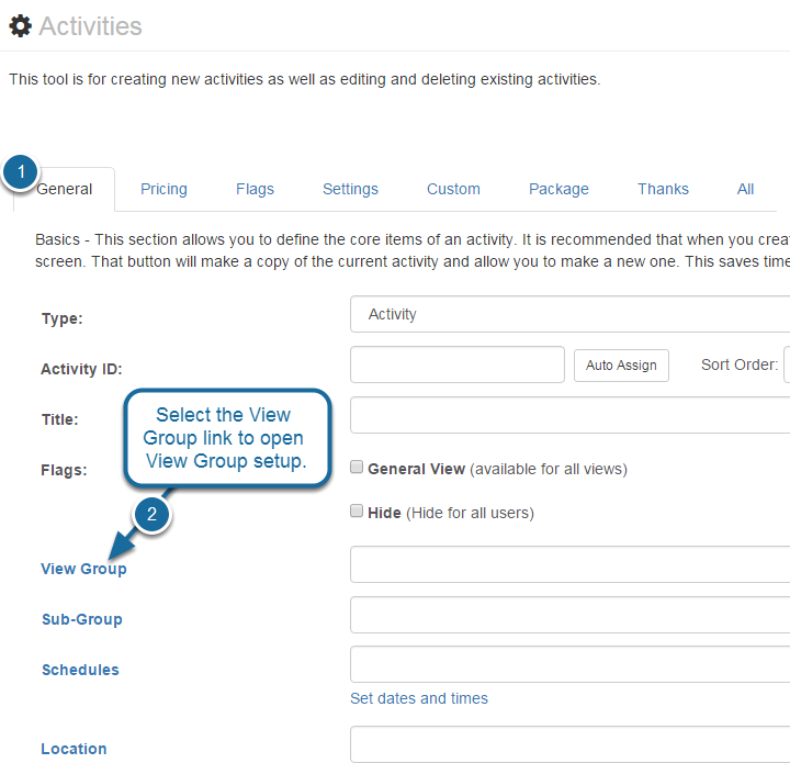 Outbound/Ascent: How to Edit an Existing View Group