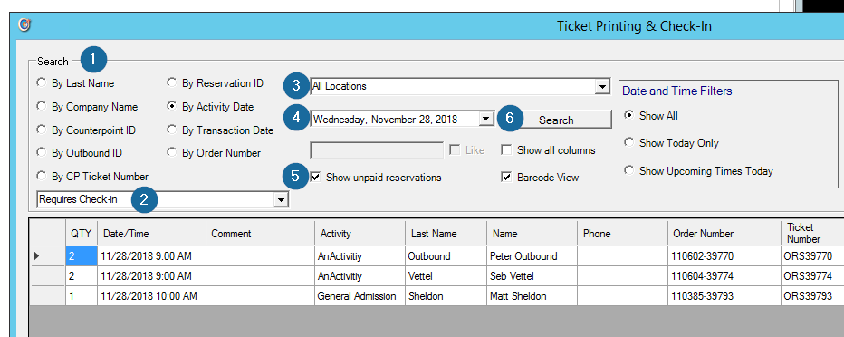 Outbound: How to Print and Check in Tickets with the Will Call Tickets ...